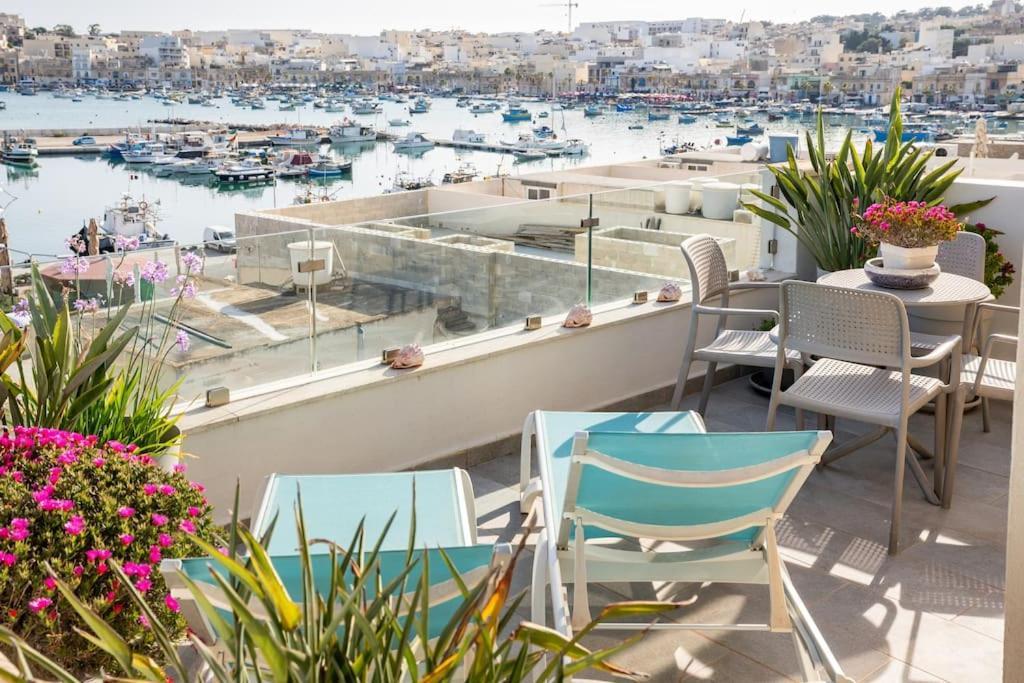 Seagull Penthouse Marsaxlokk Apartman Kültér fotó