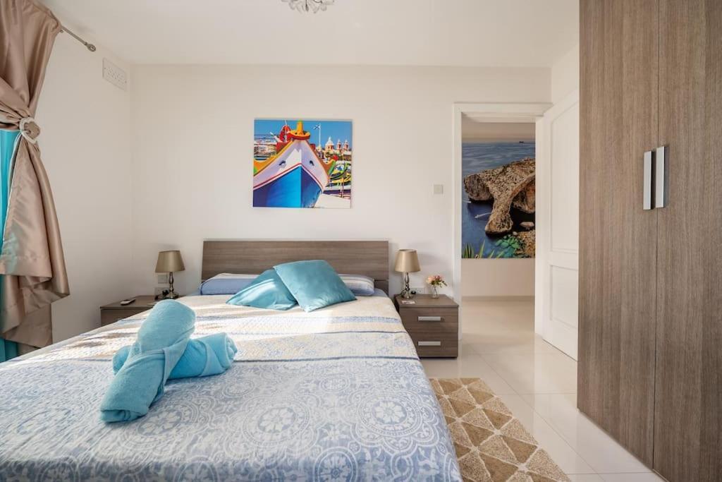 Seagull Penthouse Marsaxlokk Apartman Kültér fotó